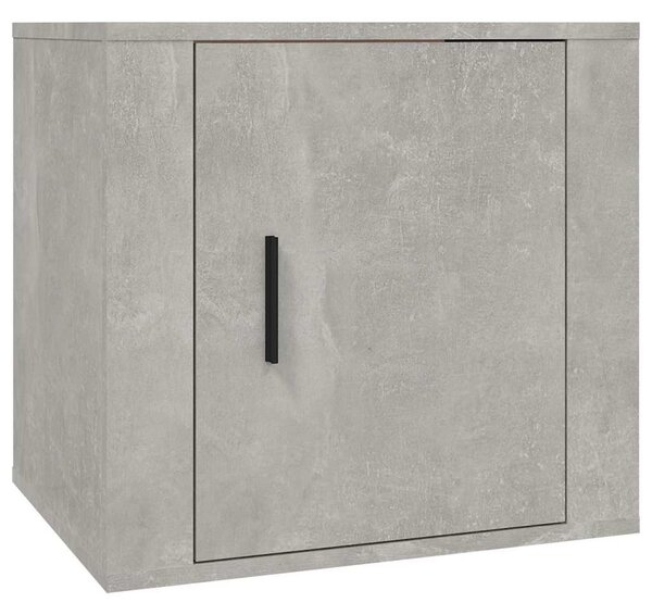 2 db betonszürke éjjeliszekrény 50x39x47 cm