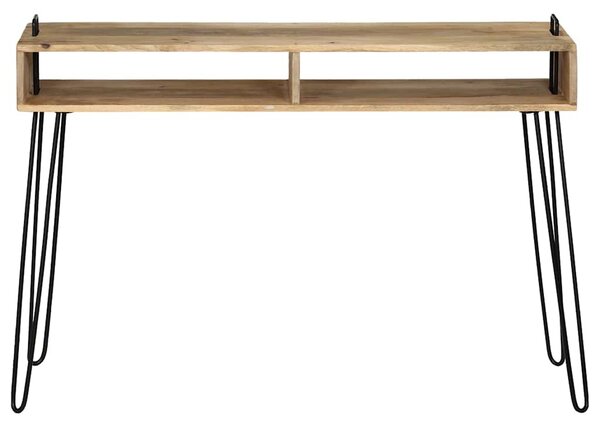 Tömör mangófa konzolasztal 115 x 35 x 76 cm