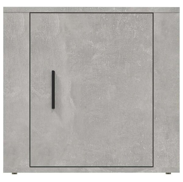 2 db betonszürke éjjeliszekrény 50x39x47 cm