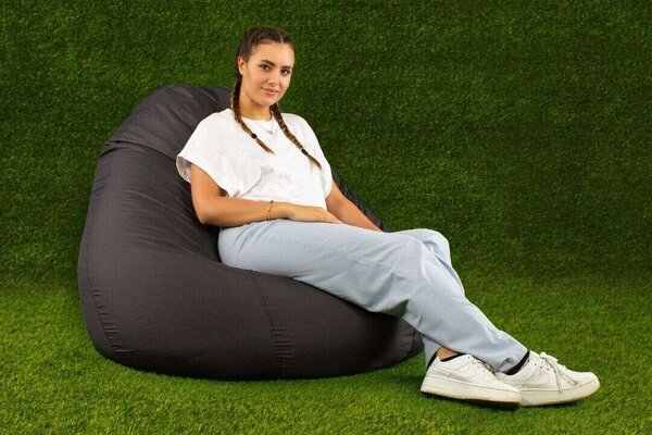 Kényelem XXL Szürke Kültéri Babzsákfotel
