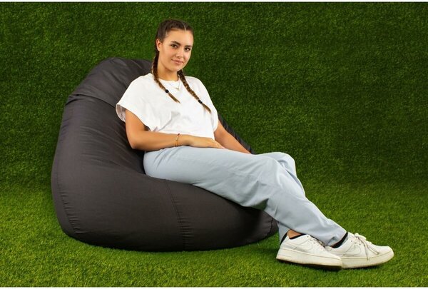 Kényelem XXL Szürke Kültéri Babzsákfotel
