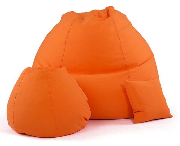 Narancs XXL Babzsákfotel Garnitúra