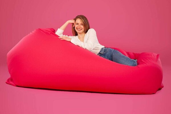 Magenta Relax Babzsák Kanapé - 200x90x50 cm