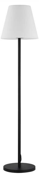 Lucande teraszvilágítás Jaimy, fekete, alumínium, 150 cm, Fekete, Műanyag, Modern