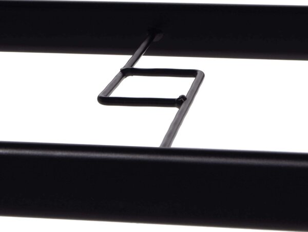Springos kerti Asztal 140x80x70cm - Fekete