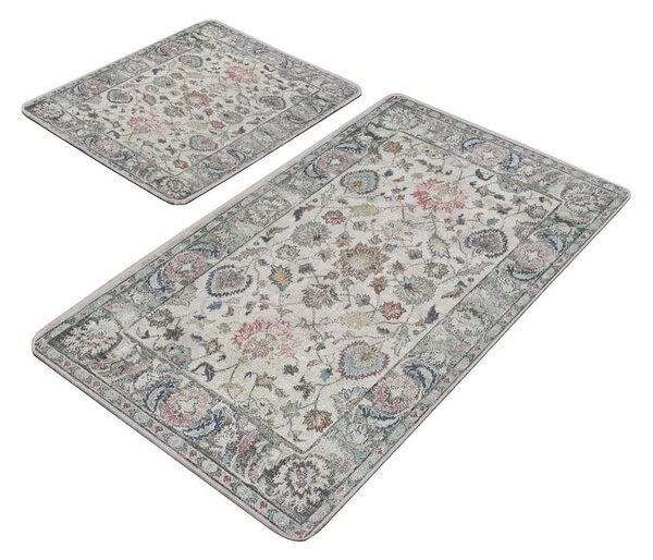 Szürke fürdőszobai kilépő szett 2 db-os 60x100 cm – Mila Home