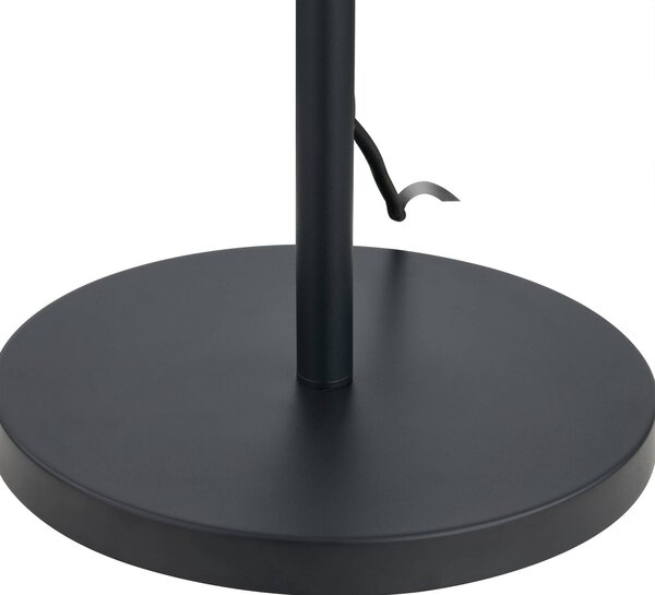Lucande teraszvilágítás Jaimy, fekete, alumínium, 150 cm, Fekete, Műanyag, Modern
