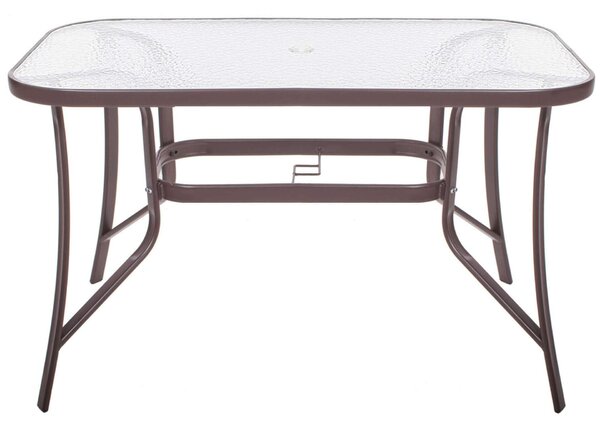 Springos kerti Asztal 120x70x70cm - Barna
