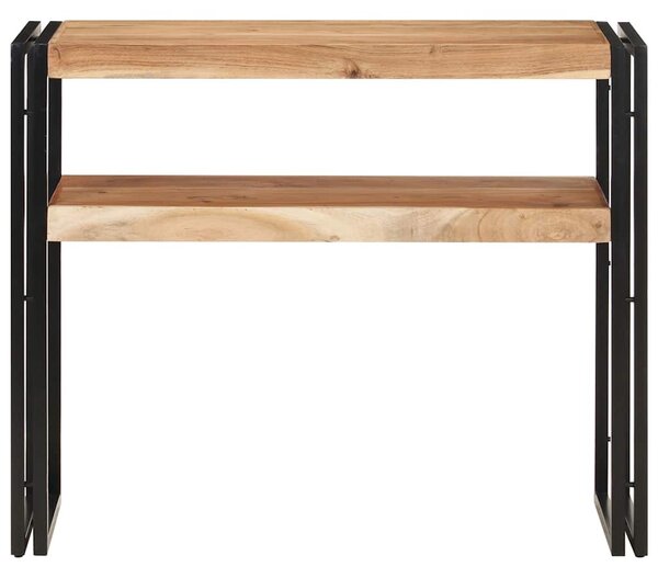Tömör akácfa tálalóasztal 90 x 30 x 75 cm