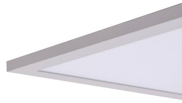Lindby LED panel Enhife, fehér, 40 x cm, fém, 4,000 K, Fehér / opál, Dolgozószoba / Iroda, Modern