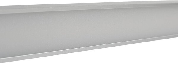 Lindby LED-es fürdőszobai és tükörvilágítás Alenia, 120cm, IP44, szürke, Alu / szürke / cink, Fürdőszoba, Alumínium, Modern