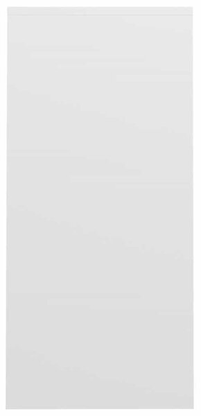 Fehér szerelt fa laptopasztal 102,5 x 35 x 75 cm