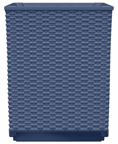 4 db kékszürke polipropilén növénytartó 30 x 30 x 37 cm