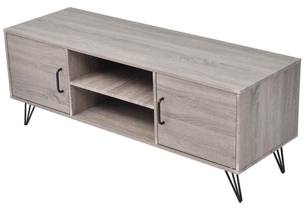 Szürke TV-szekrény 120 x 40 x 45 cm