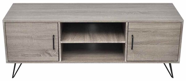 Szürke TV-szekrény 120 x 40 x 45 cm