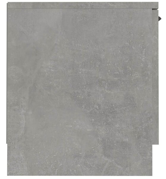 Betonszürke szerelt fa TV-szekrény 140x35x40 cm