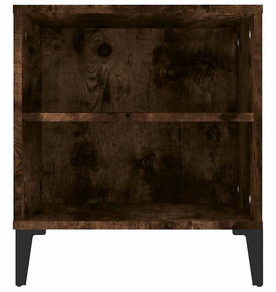 Füstös tölgy színű szerelt fa TV-szekrény 102x44,5x50 cm