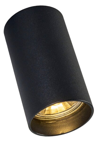 Modern spotlámpa fekete 5,5 cm - Tuba