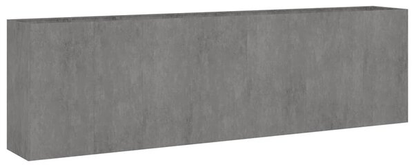 Corten acél kerti magaságyás 280x40x80 cm