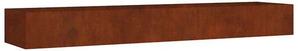 Corten acél kerti magaságyás 360x80x40 cm