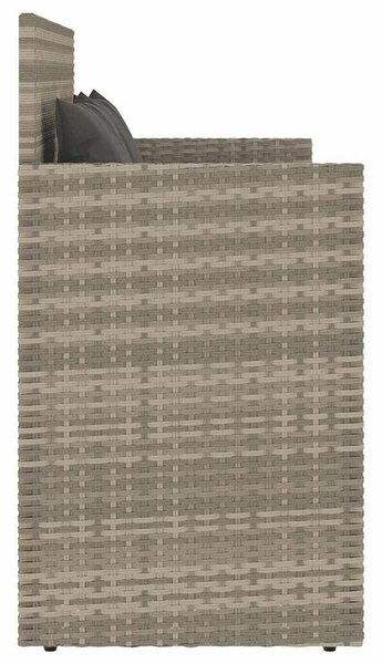 VidaXL Kerti Pad - Tárolós - 120cm