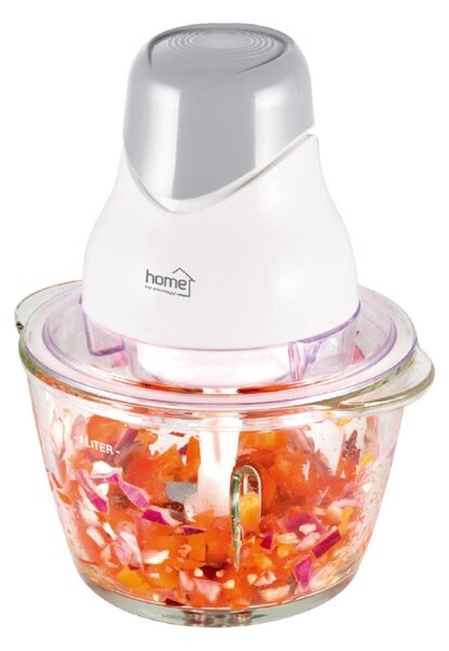 HOME HG AP 13 aprító, teljesítmény 320 W, 1 literes üvegtál, rozsdamentes kések