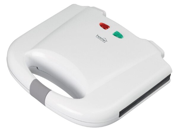 HOME HG P 01 panini szendvicssütő, teljesítmény 750 W, tapadásmentes sütőfelület, jelzőfények