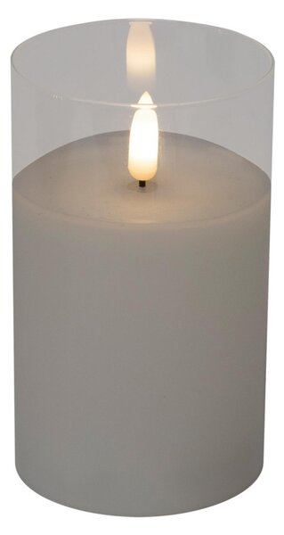 HOME CD 1 LED-es gyertya, állófényű LED, műanyag, 3 funkció