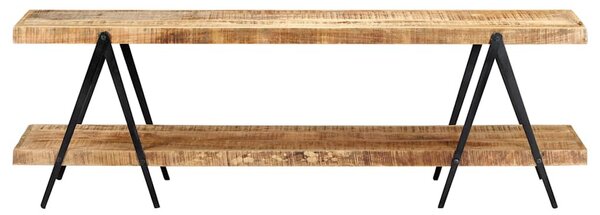 Tömör mangófa TV-szekrény 160 x 40 x 50 cm