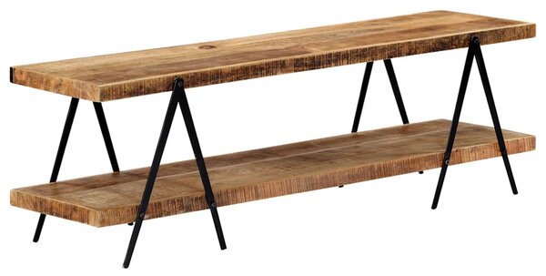 Tömör mangófa TV-szekrény 160 x 40 x 50 cm