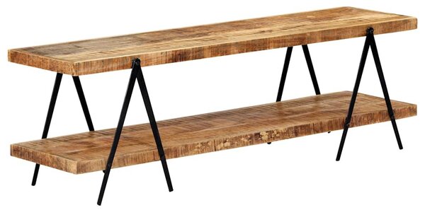 Tömör mangófa TV-szekrény 160 x 40 x 50 cm