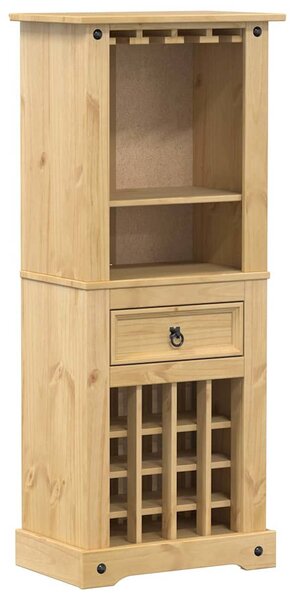 Corona tömör fenyőfa bortartó 56x35x134,5 cm