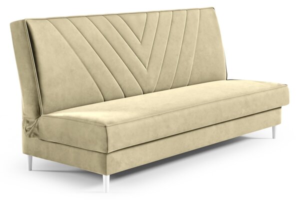 ERICA kárpitozott kanapé, 200x93x90, monolith 04/fehér