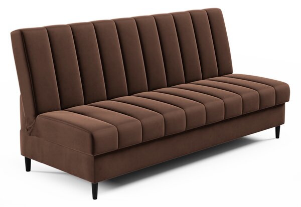 TYLDA ágyazható kárpitozott kanapé, 200x93x90, kronos 06/fekete