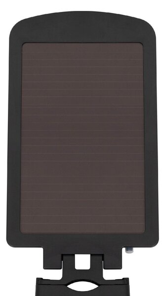 HOME FLP1002SOLAR napelemes LED reflektor, 1000 lm, PIR mozgásérzékelő, 120° 5m, 2 x 28 db hidegfehér SMD LED, energiatakarékos, fém + műanyag, IP44