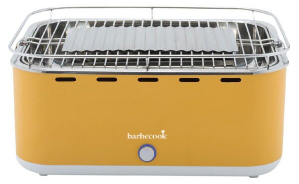 Barbecook BC-CHA-1016 Carlo asztali faszenes grill, sárga, 44x33x21cm