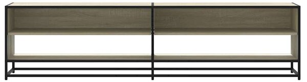 Sonoma tölgy színű szerelt fa TV-szekrény 180 x 40 x 46 cm