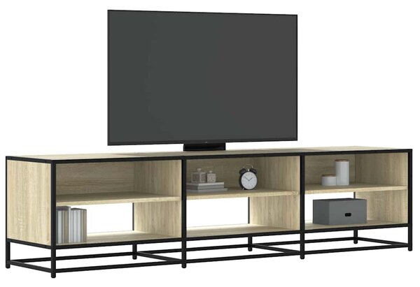 Sonoma tölgy színű szerelt fa TV-szekrény 180 x 40 x 46 cm