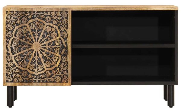 Mangófa TV Szekrény - Rusztikus - 80x31x46 cm