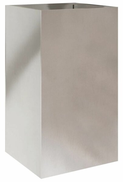 VidaXL Virágtartó - Rozsdamentes Acél - 42x38x75 cm