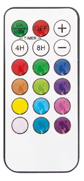 HOME ML 112 RGB micro LED-es fényfüzér, 10 m / 100 db RGB micro LED, 12 fényprogram, távirányító, USB csatlakozó, kül- és beltéri kivitel