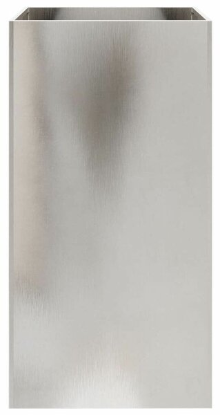 VidaXL Virágtartó - Rozsdamentes Acél - 42x38x75 cm