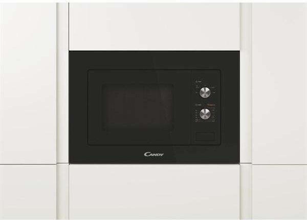 Candy MIS1730B Beépíthető mikrohullámú sütő, 17L, 1000W, 8 fokozat, EasyTouch