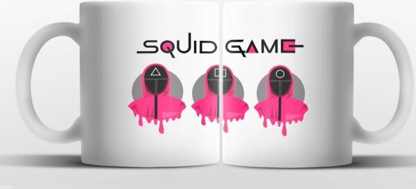 Squid Game Mintás Bögre