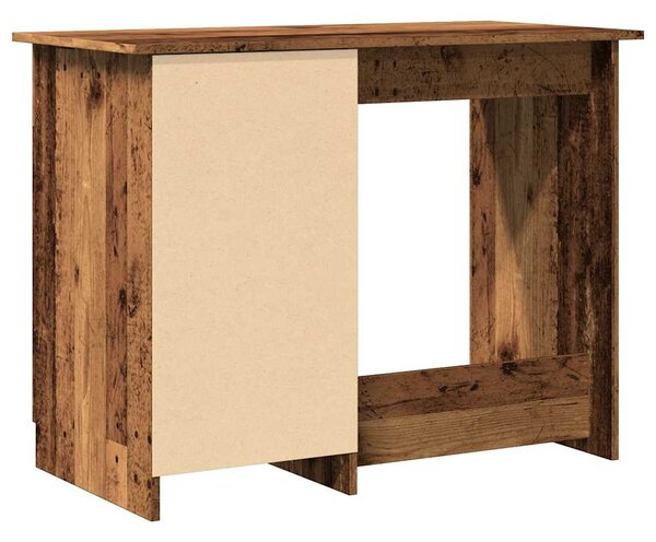 Antik fa színű szerelt fa íróasztal 100 x 50 x 76 cm