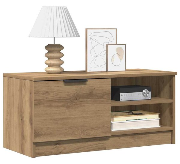 TV szekrény Artisan tölgy 80x35x36,5 cm Műanyag fa