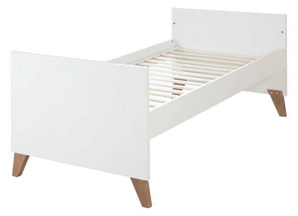 Fehér-natúr színű babaágy 70x140 cm Ole – Roba