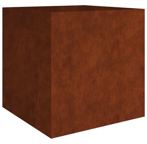 Corten acél növénytartó 80x80x80 cm