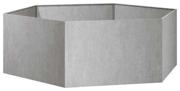 Rozsda színű corten acél növénytartó 138x120x45 cm
