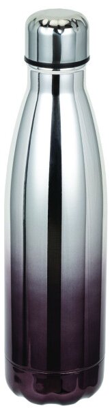 Fém Thermo palack - 500 ml Szürke-Fekete, Smile
